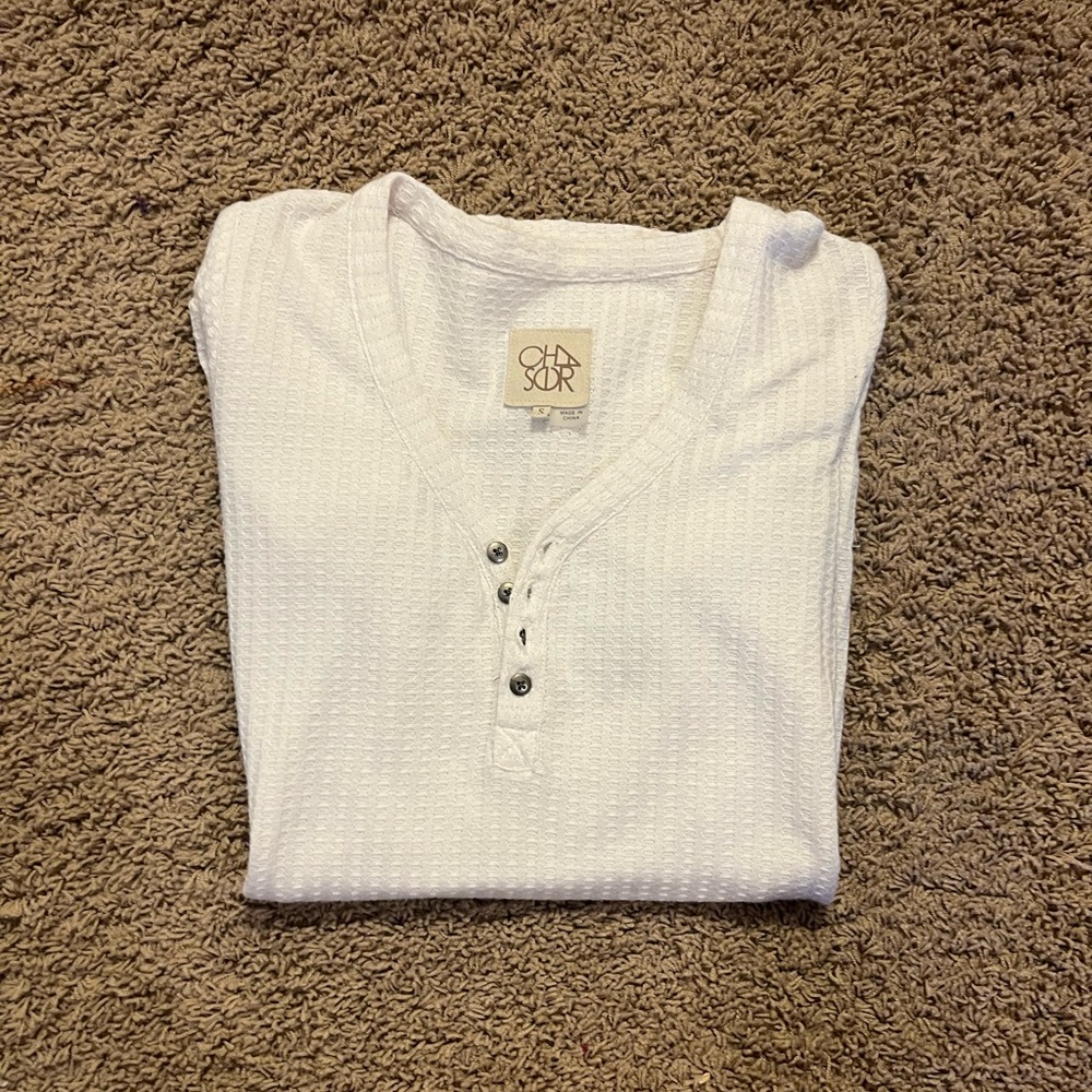 White full length top size S